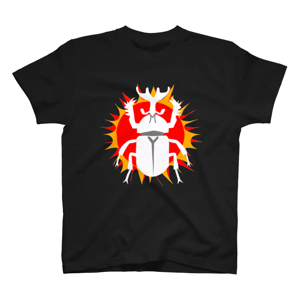 暗国の杜　SUZURI支店の恒星甲蟲ロゴ スタンダードTシャツ