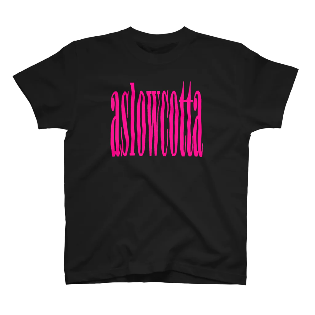 aslowcottaグッズショップのaslowcotta バンドTシャツ スタンダードTシャツ