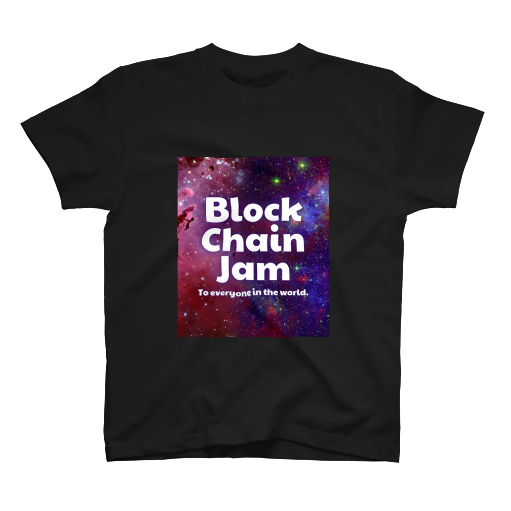 BlockChainJamのBCJデザインTシャツ（Cosmic2） Regular Fit T-Shirt