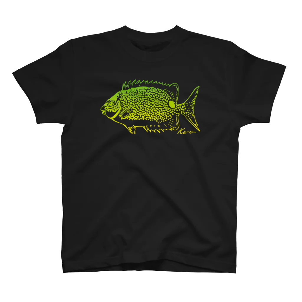 Riki Design (Okinwa Fishing style)のカーエー 01 スタンダードTシャツ