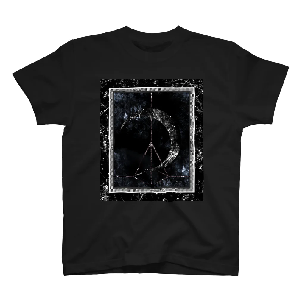 tetsuya okabeの憧憬-syoukei-/black スタンダードTシャツ