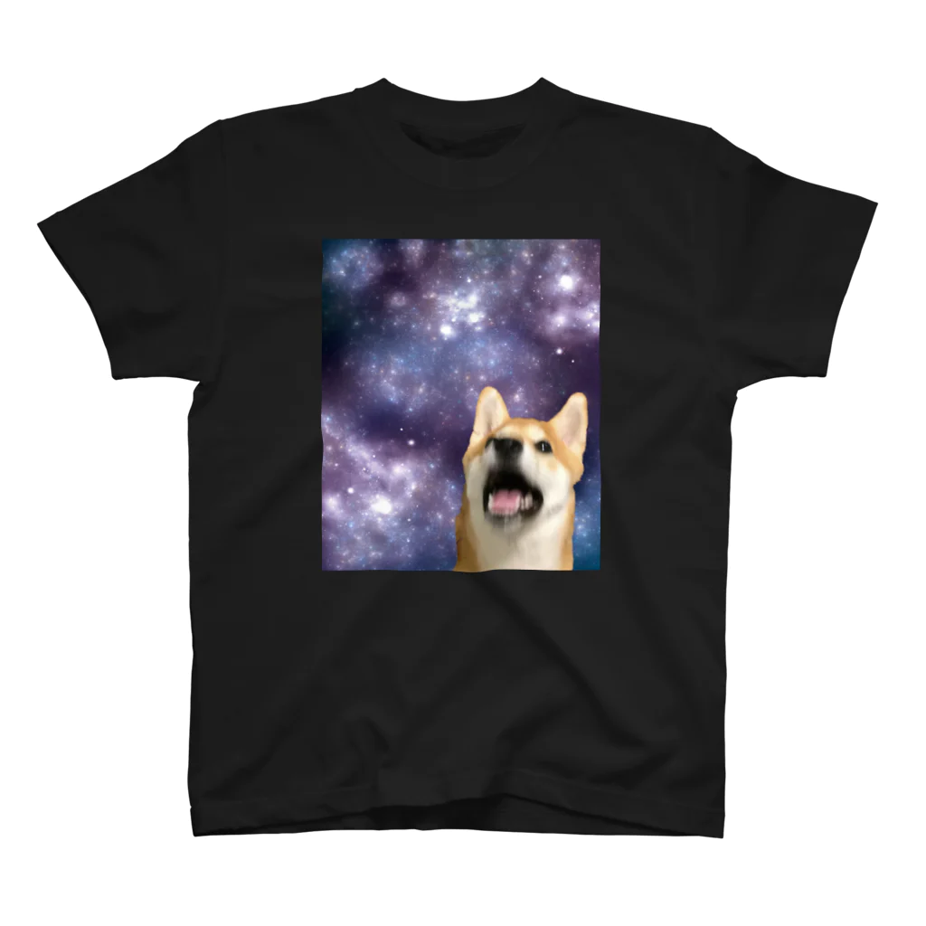笛ガムの宇宙犬 Regular Fit T-Shirt