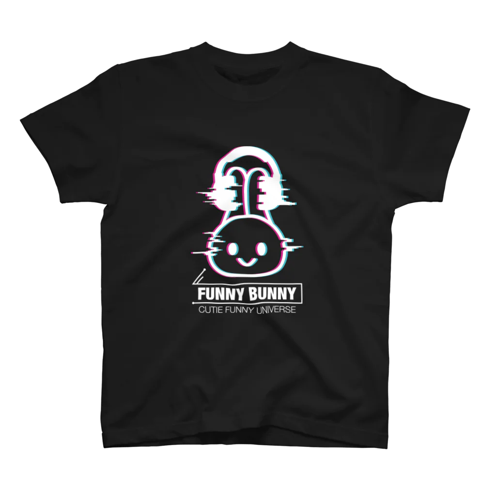 Cutie Funny Universe[ キューティー・ファニー・ユニバース ]のFUNNY☆BUNNY【フェイスロゴ】 Regular Fit T-Shirt