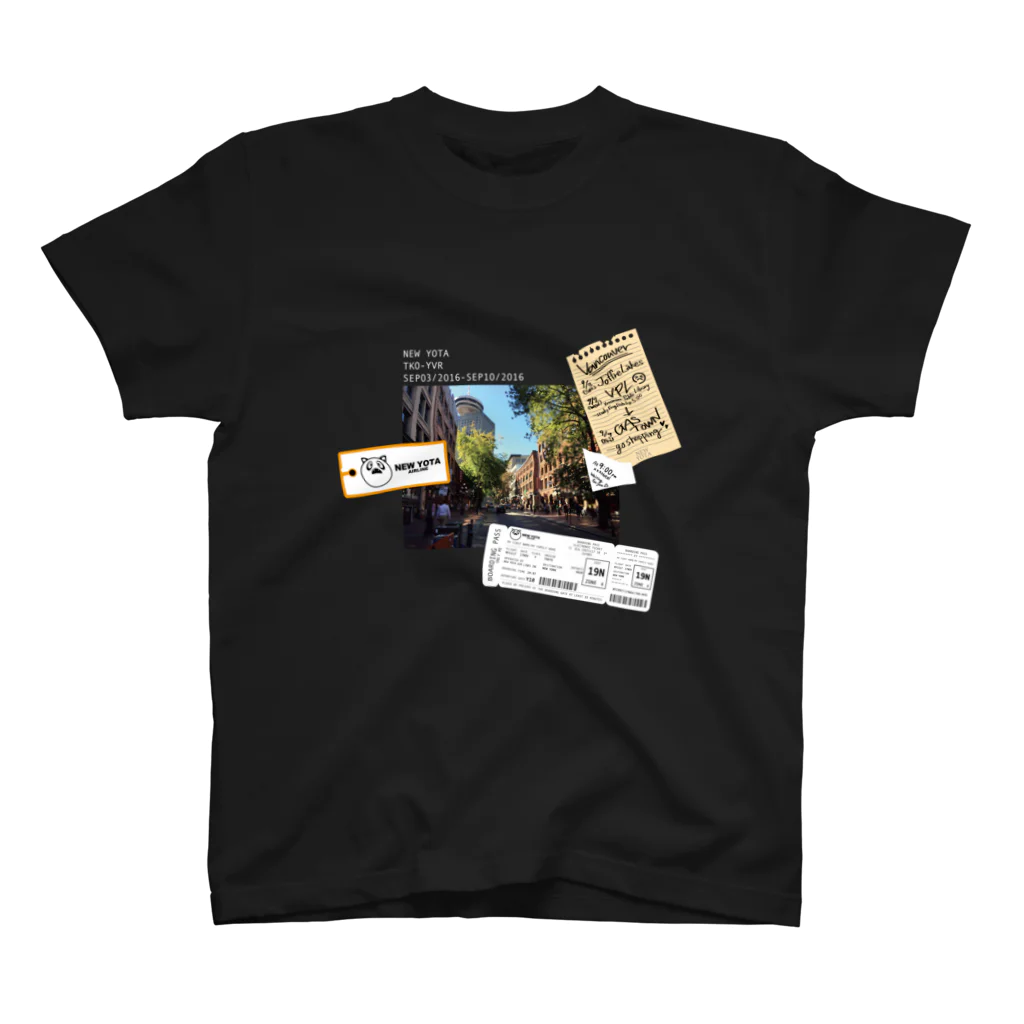 NEW YOTAのVancouver Trip スタンダードTシャツ