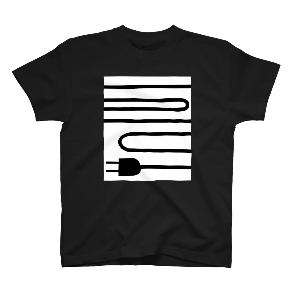 日々碌ストアの充電 スタンダードTシャツ