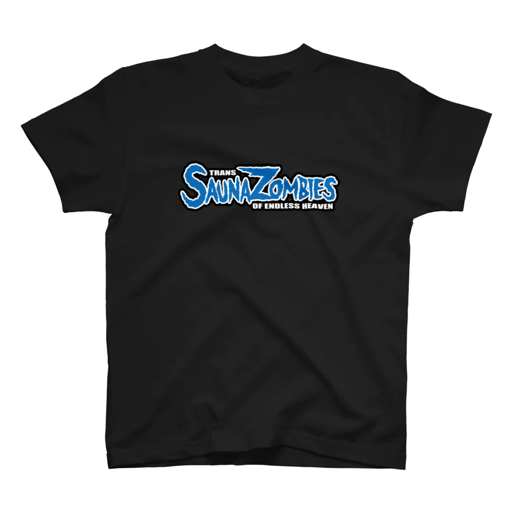 SAUNA ZOMBIESのSAUNAZOMBIES - FAMOUS LOGO & TOTONOI SKELETON T - 티셔츠