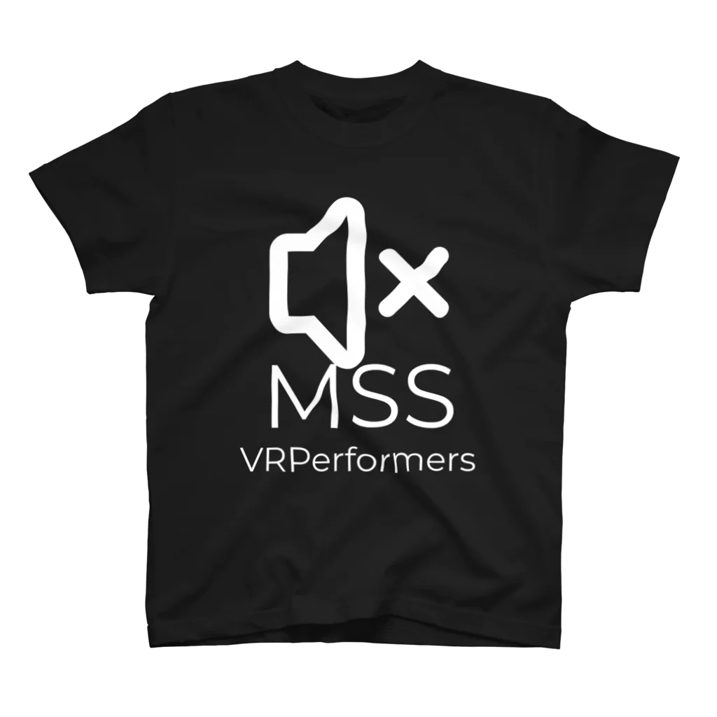 yoikami@VRPerformerのMSSアイテム（白ロゴ） スタンダードTシャツ