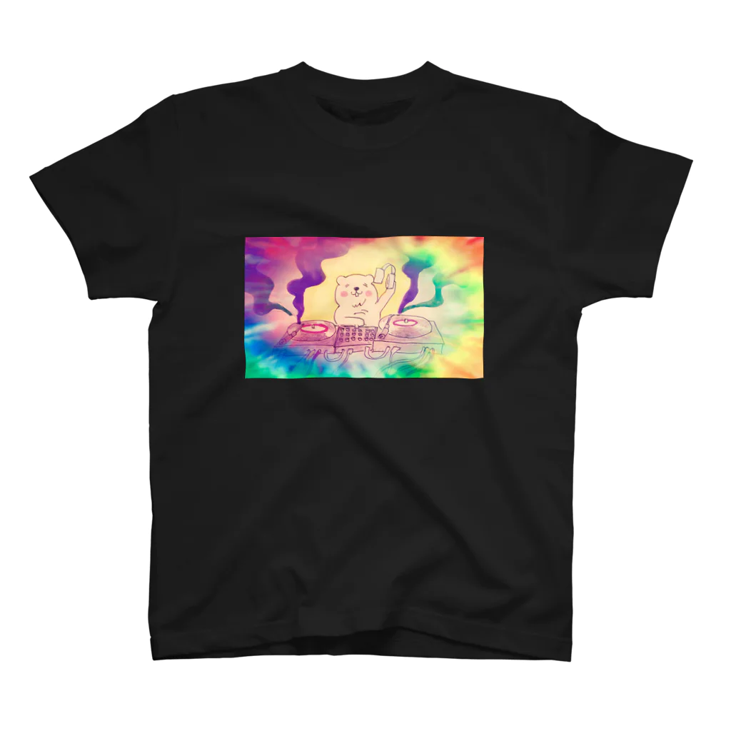 YO YO KOALA SANのDJ ビーバーちゃん スタンダードTシャツ