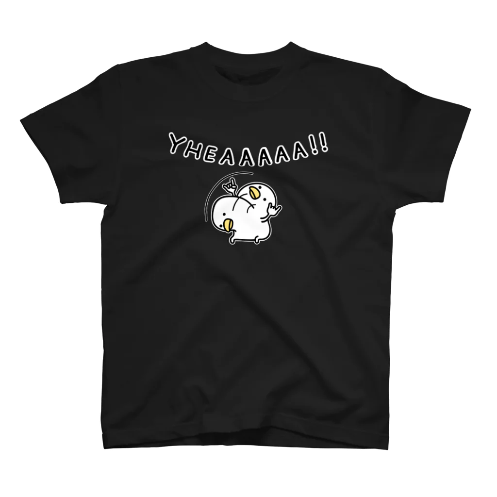 mame&coのうるせぇトリのＴシャツ（イエアー）  スタンダードTシャツ