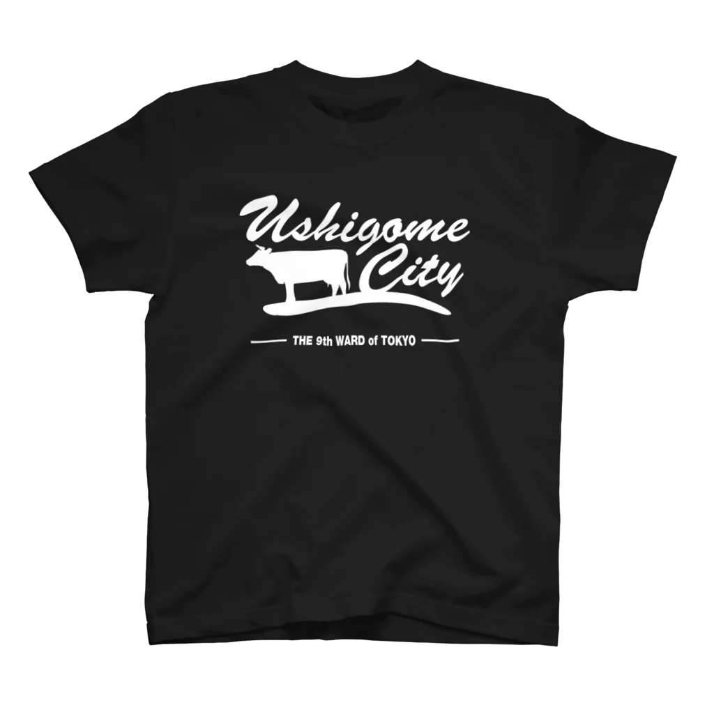 ヤマキイッセイのUSHIGOME ハンドスクリプトロゴ Regular Fit T-Shirt