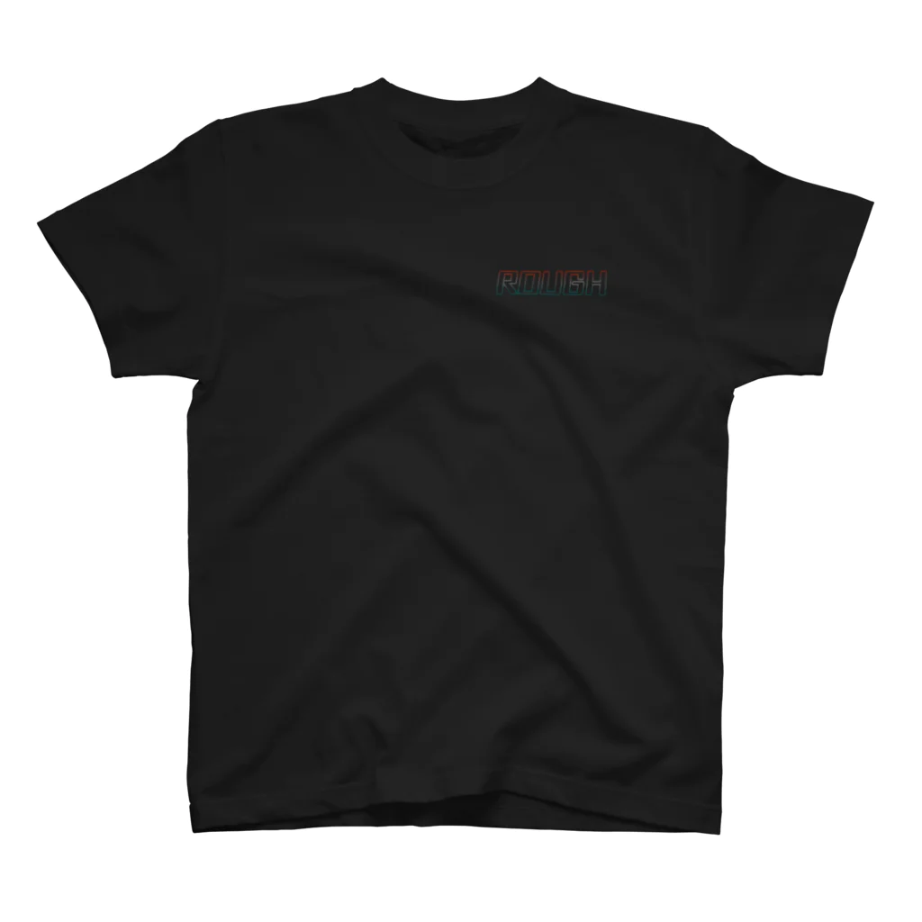 鵜呑みの- ROUGH - Regular Fit T-Shirt