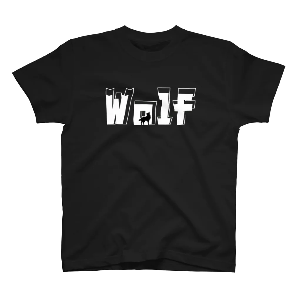 Wolfのsinnpuru スタンダードTシャツ