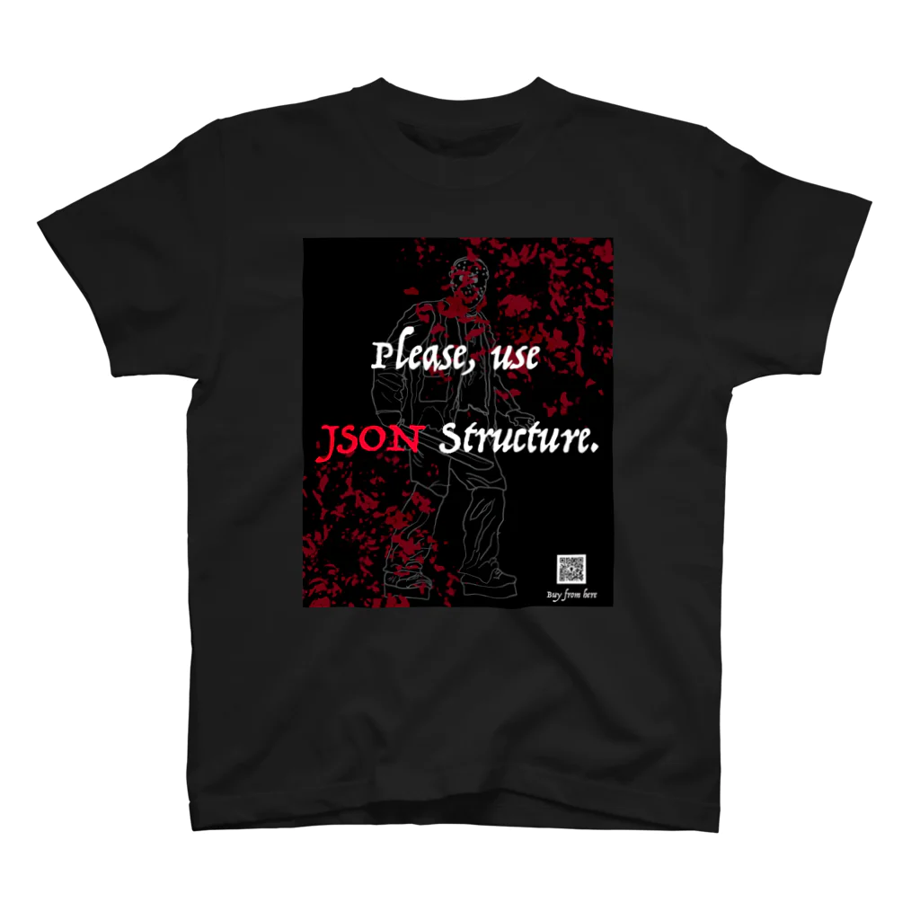 はちのPlease use JSON structure スタンダードTシャツ