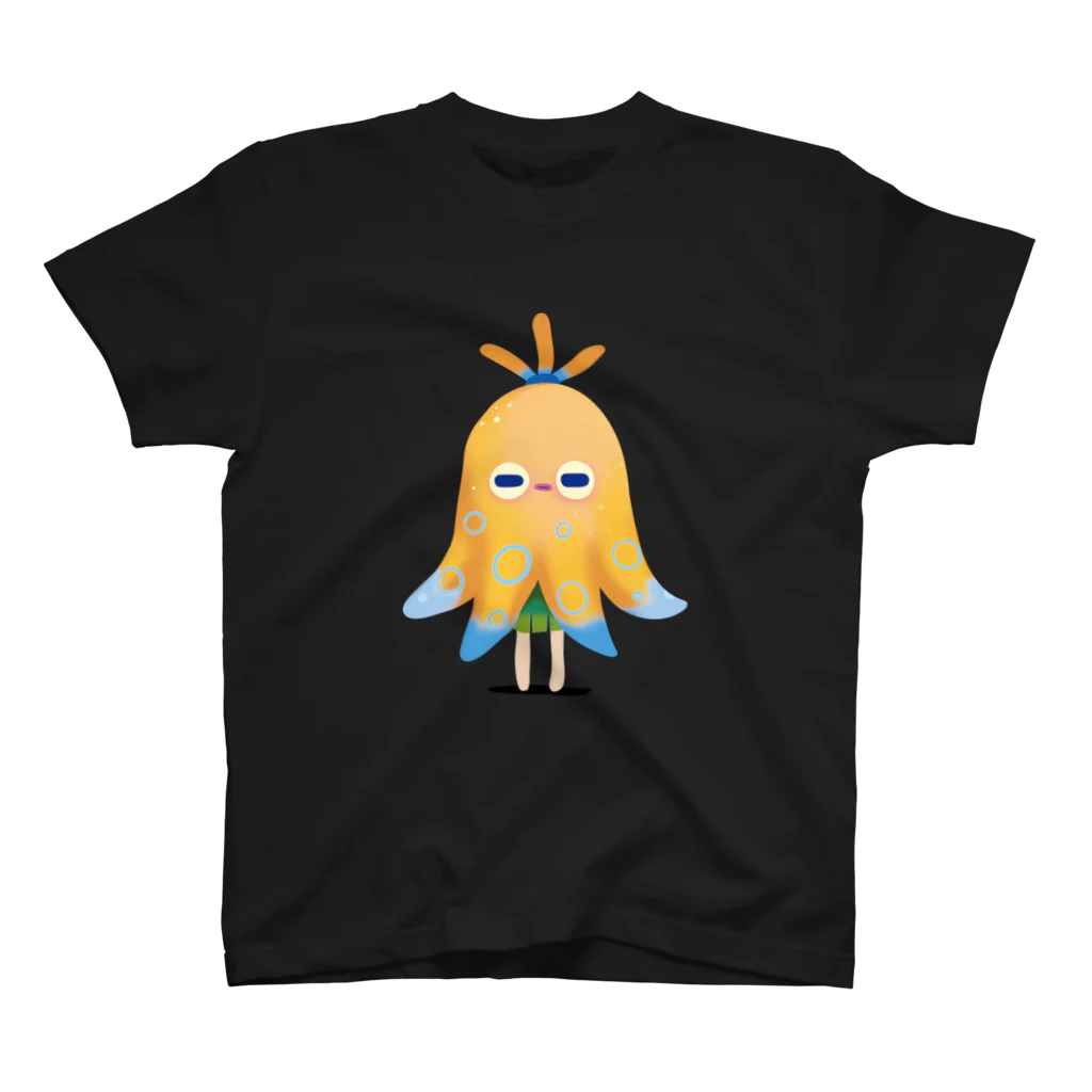 ラシマ工房のロボットりょうしとなぞのいきもの～げそ スタンダードTシャツ