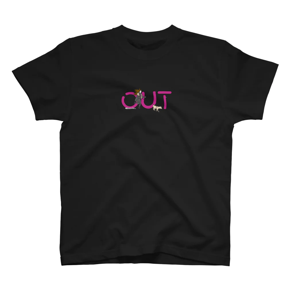 OUTのOUT x Wonderful day! スタンダードTシャツ