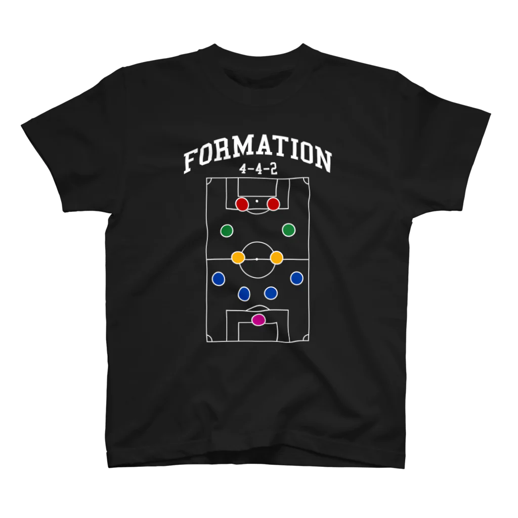 DRIPPEDの4-4-2 FORMATION Tシャツ Regular Fit T-Shirt