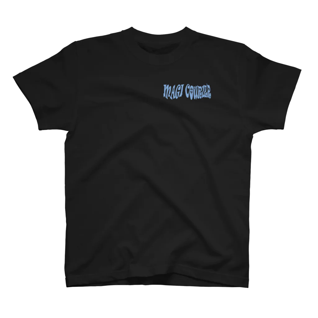 nidan-illustrationの“MAGI COURIER” blue #2 スタンダードTシャツ