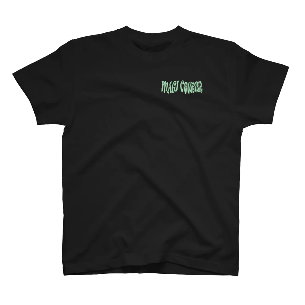 nidan-illustrationの“MAGI COURIER” green #2 Regular Fit T-Shirt