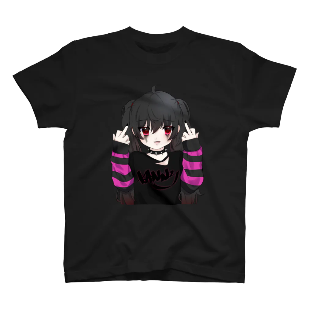 lilnyankoのかわいいあくまがーる スタンダードTシャツ