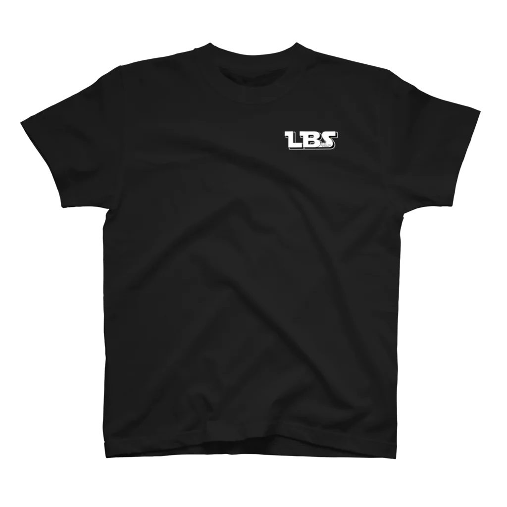 IKEDA_YAMAMIYAのLBS_Back print Logo スタンダードTシャツ