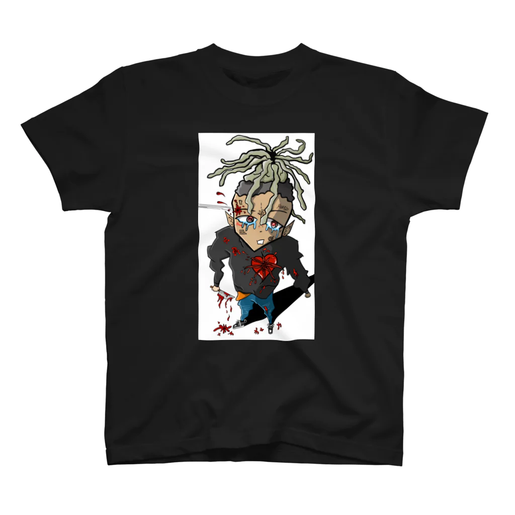 StarBapeのxxxtentacion スタンダードTシャツ