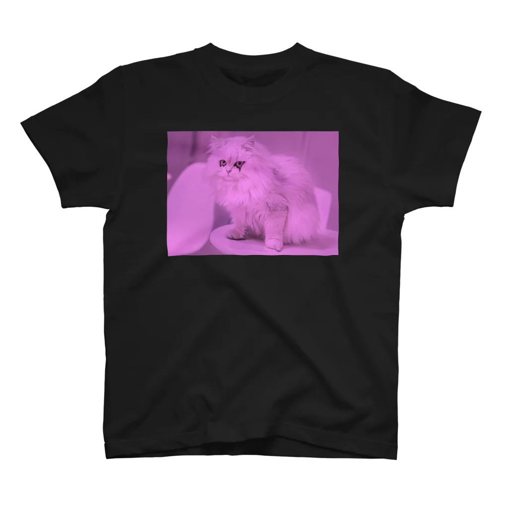 BU56$EKAIのmellow meow スタンダードTシャツ