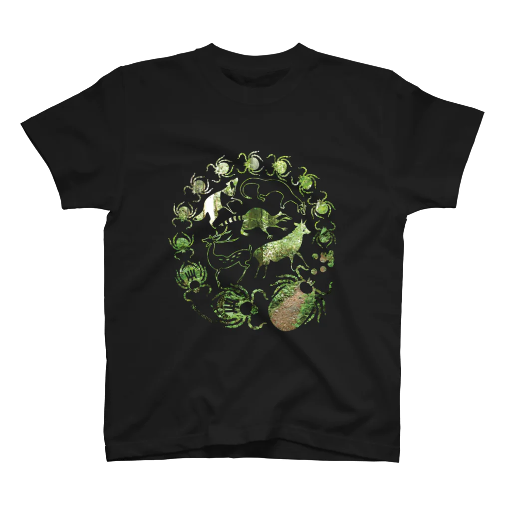 nonomonoのticks and wildlife スタンダードTシャツ