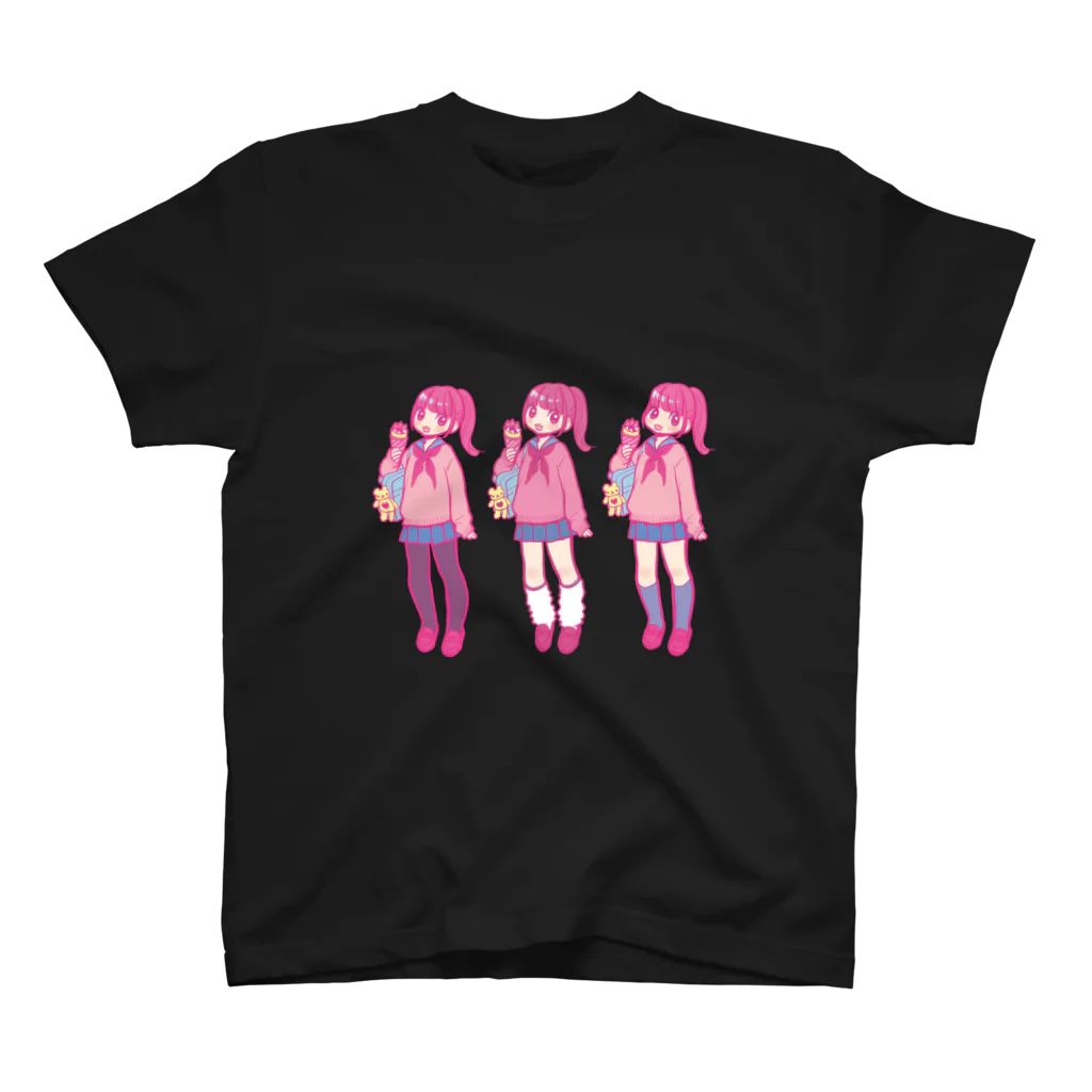 青木光恵のソックスちゃんズ スタンダードTシャツ