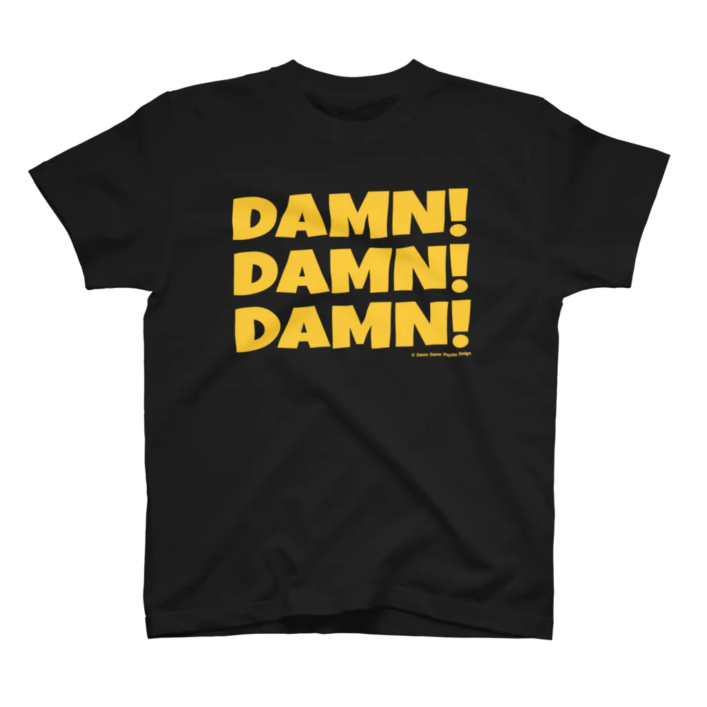 ダムダムサイコ　- Damn Damn Psycho -のDAMN! DAMN! DAMN! Tee Regular Fit T-Shirt