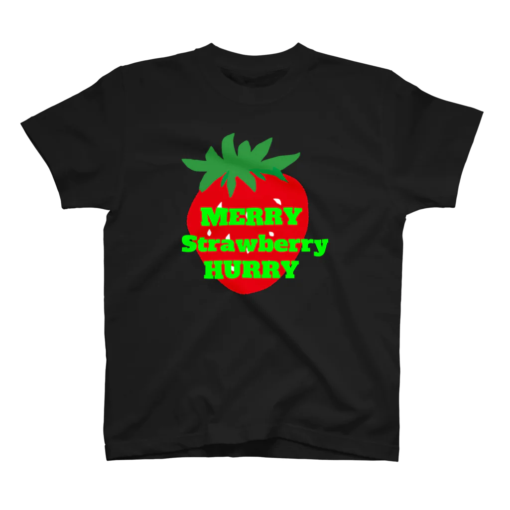 MERRY HURRYのイチゴ 티셔츠