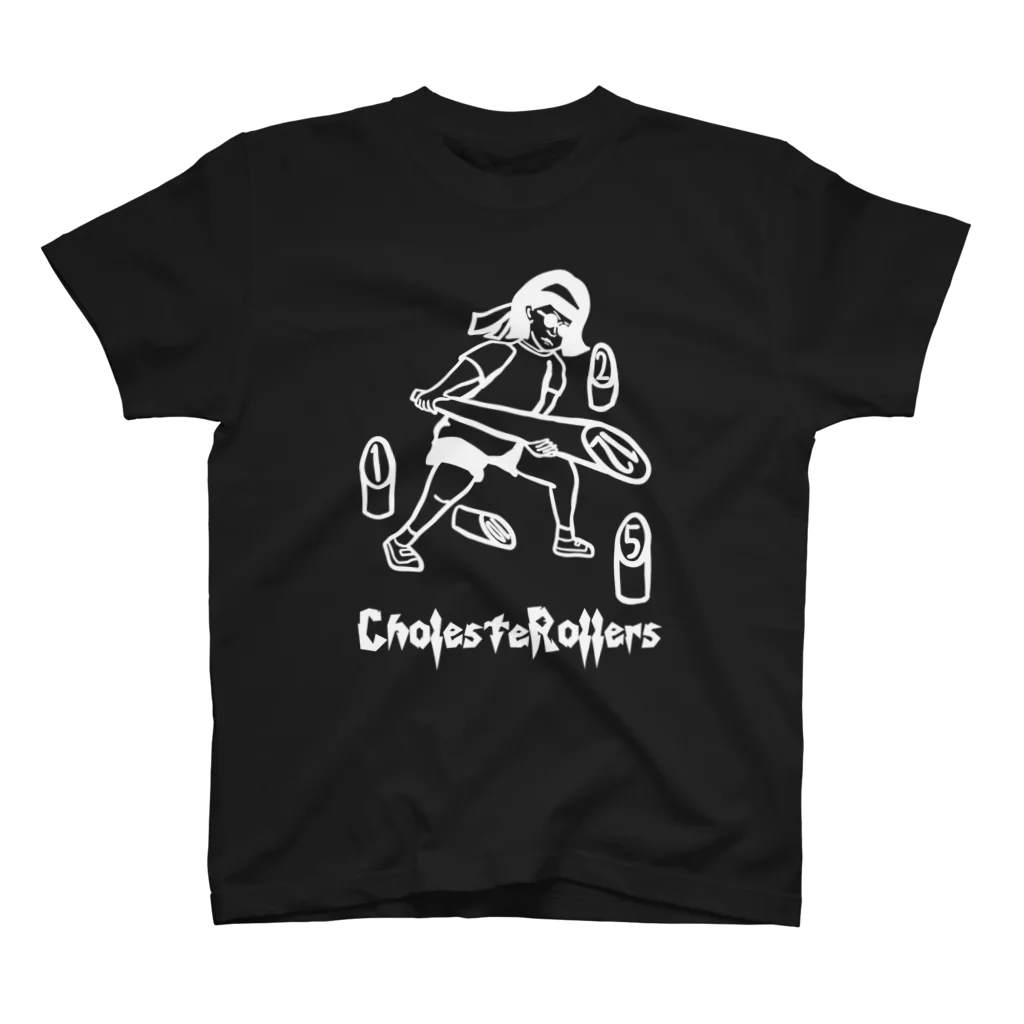 CholesteRollersのコレステローラーズ_グレー スタンダードTシャツ