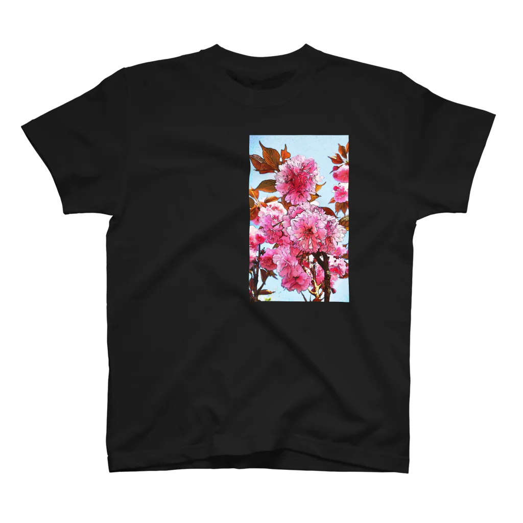 LalaHangeulの八重桜 スタンダードTシャツ