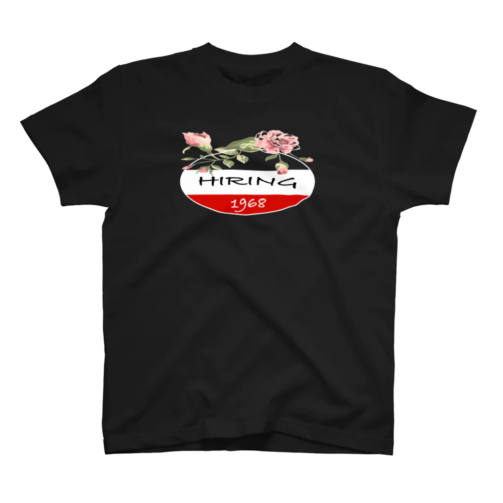 HIRINGのRETRO FLOWER スタンダードTシャツ