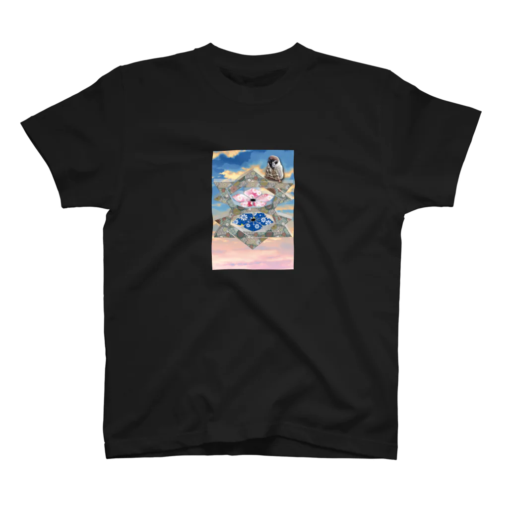 RMk→D (アールエムケード)の桔梗紋 Popカラー Regular Fit T-Shirt