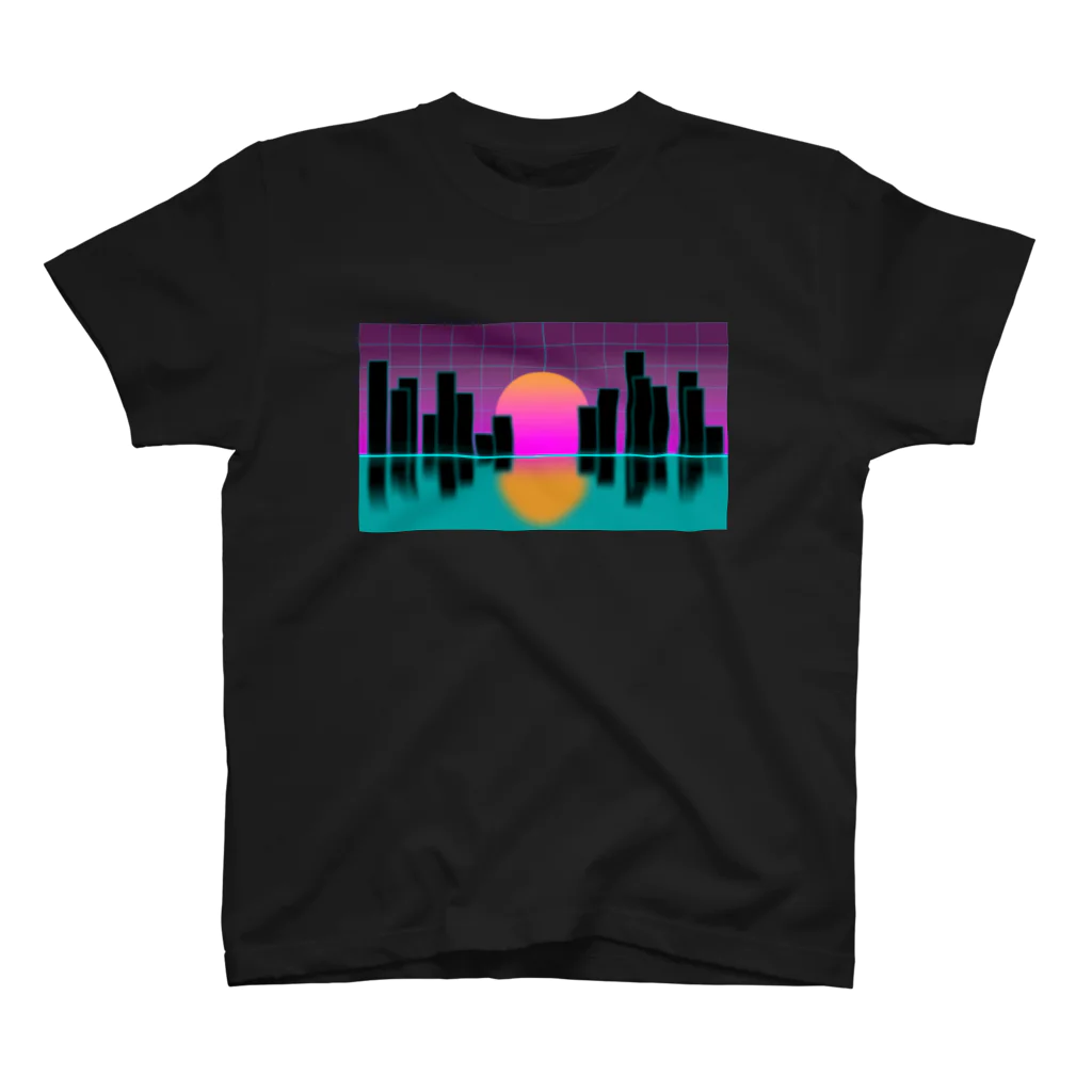 Waste CabaretのNEON=SUNRISE スタンダードTシャツ