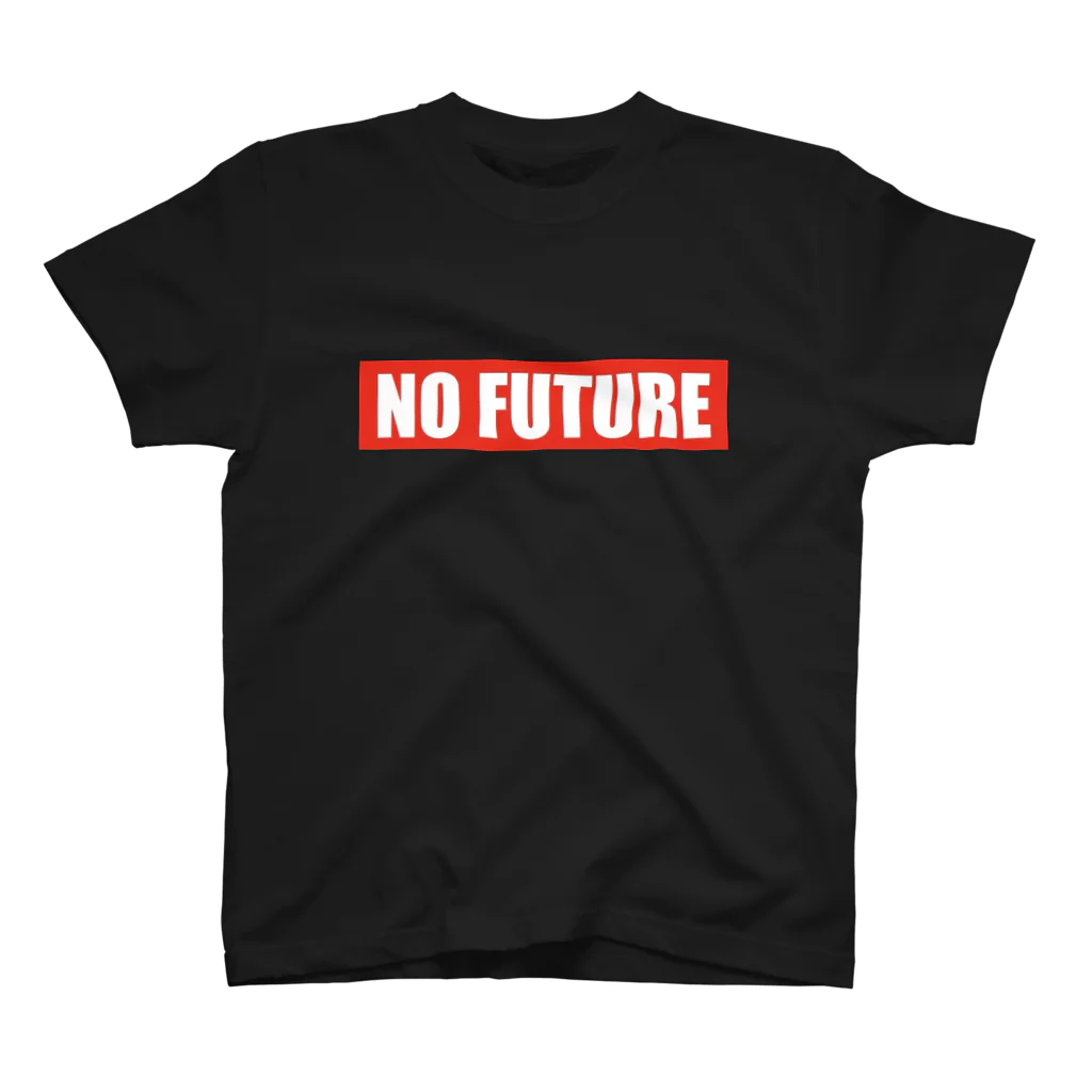 BOREDOMのNO FUTURE ボックスロゴ スタンダードTシャツ