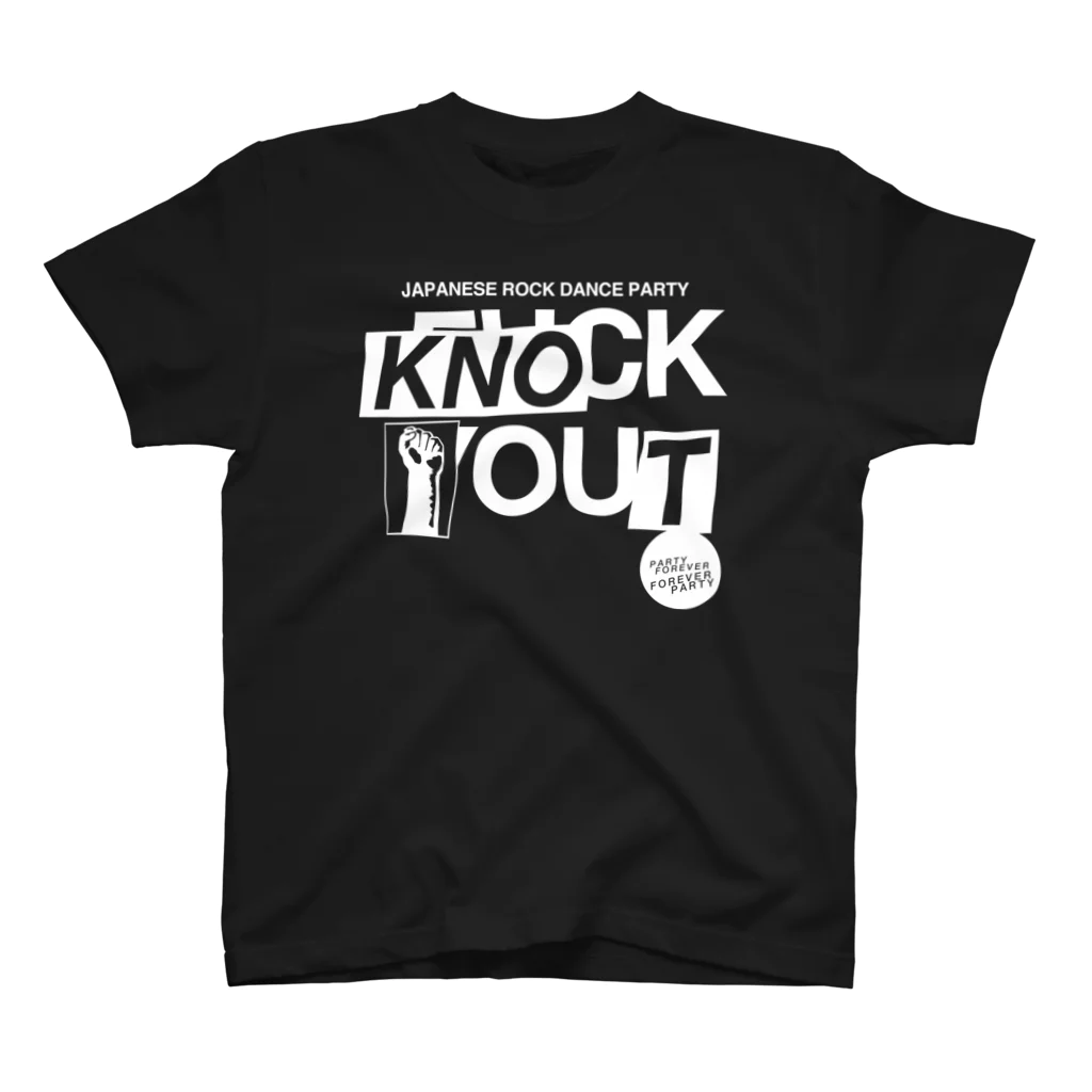 KNOCKOUTJROCKのKNOCK OUT スタンダードTシャツ