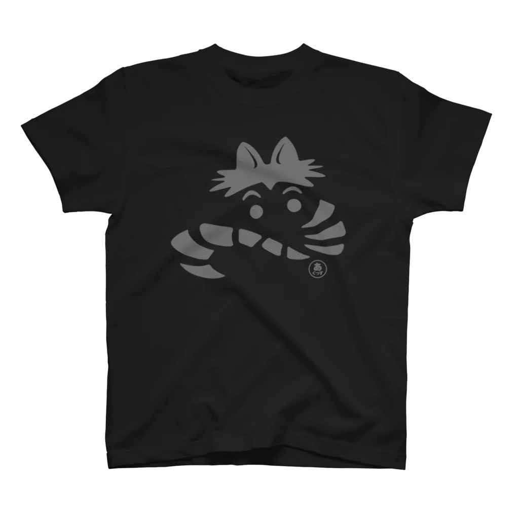 TSUMch aki.のあきにゃん T-shit_BLK スタンダードTシャツ