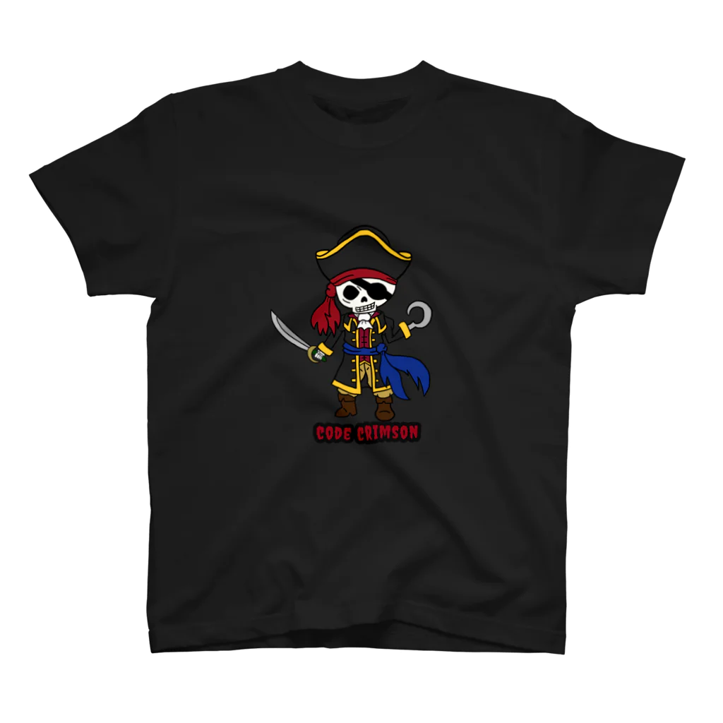 Frei Hyäneの海賊キャプテン Regular Fit T-Shirt