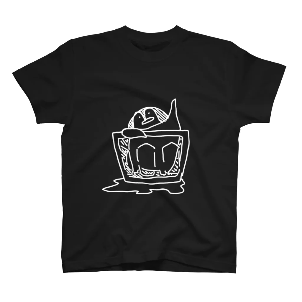 いーりのグラスペンギン（だーく） Regular Fit T-Shirt