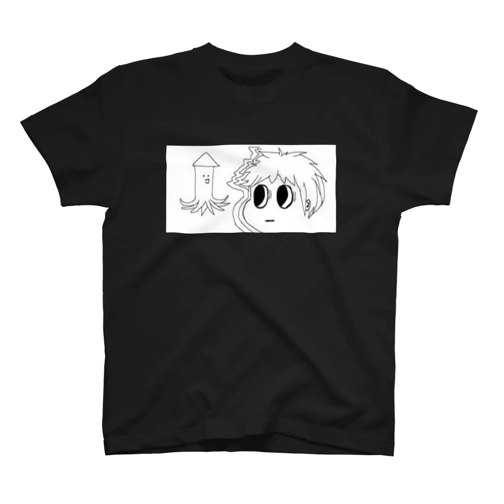 あいあむみつばまるのもじじい Regular Fit T-Shirt