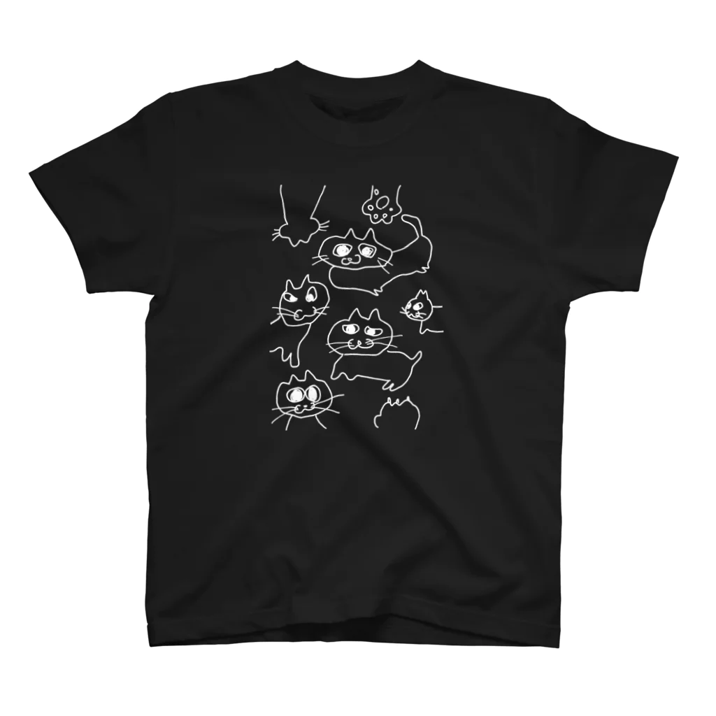 えだもものnekoneko!（白） Regular Fit T-Shirt