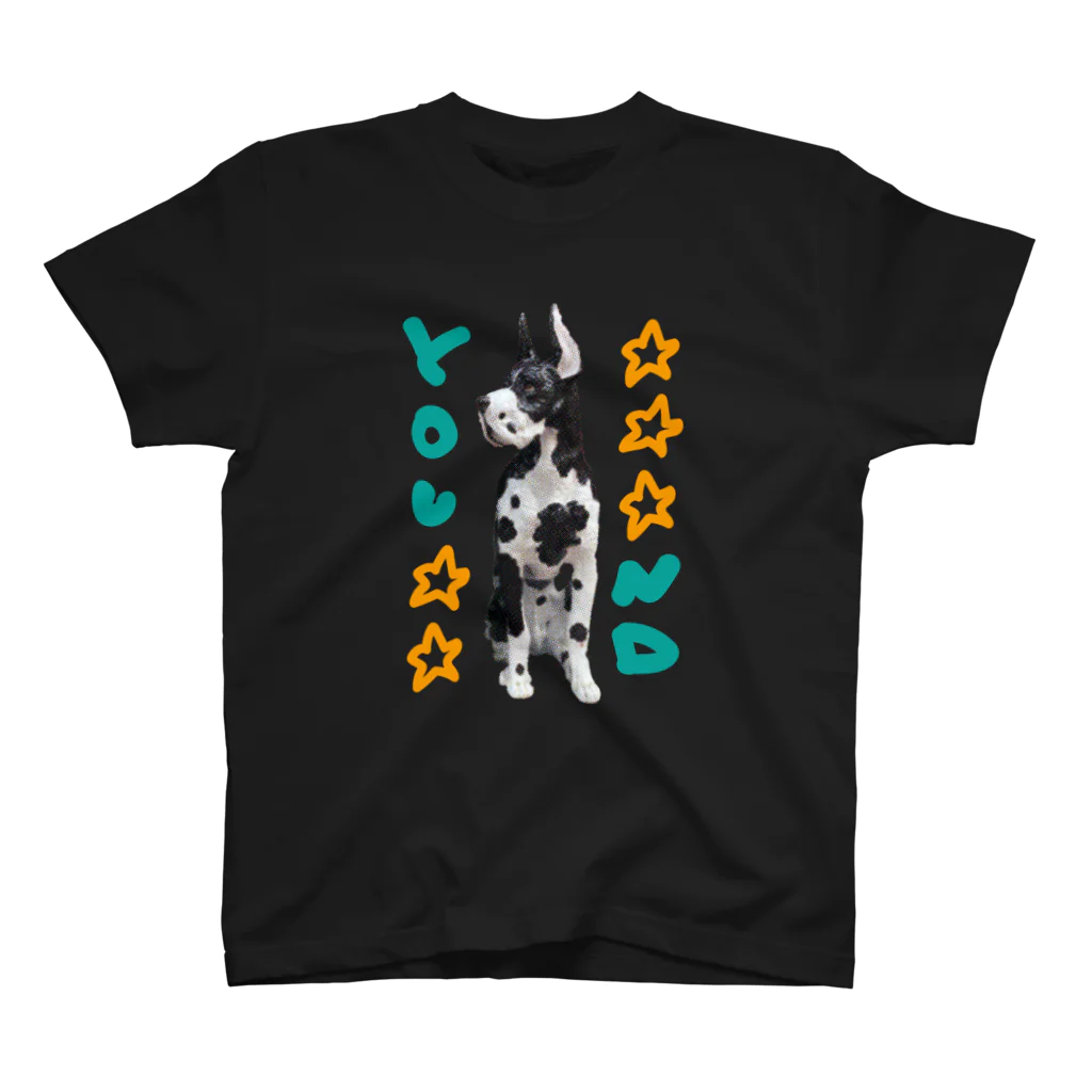 YOUNDの名古屋の犬 スタンダードTシャツ