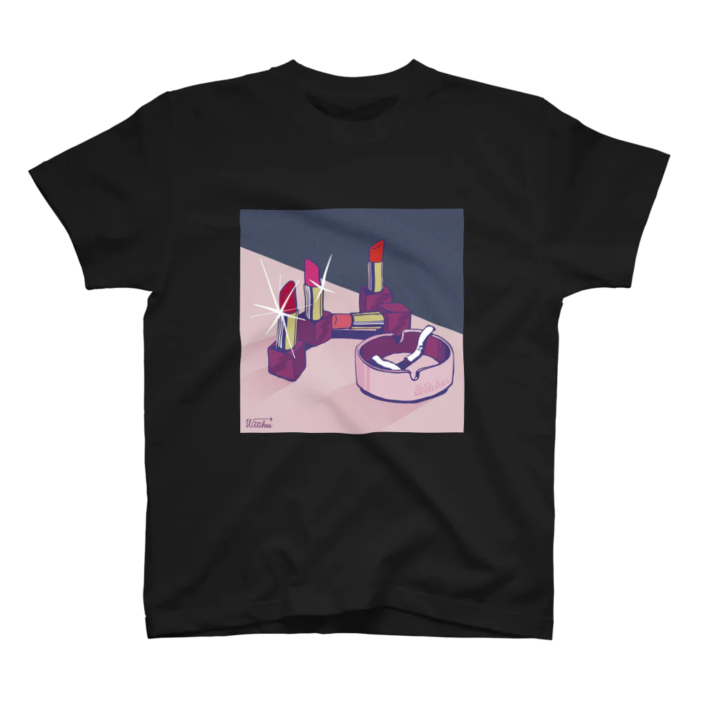 "Witches" IllustrationsのLipsticks&Cigarettes スタンダードTシャツ