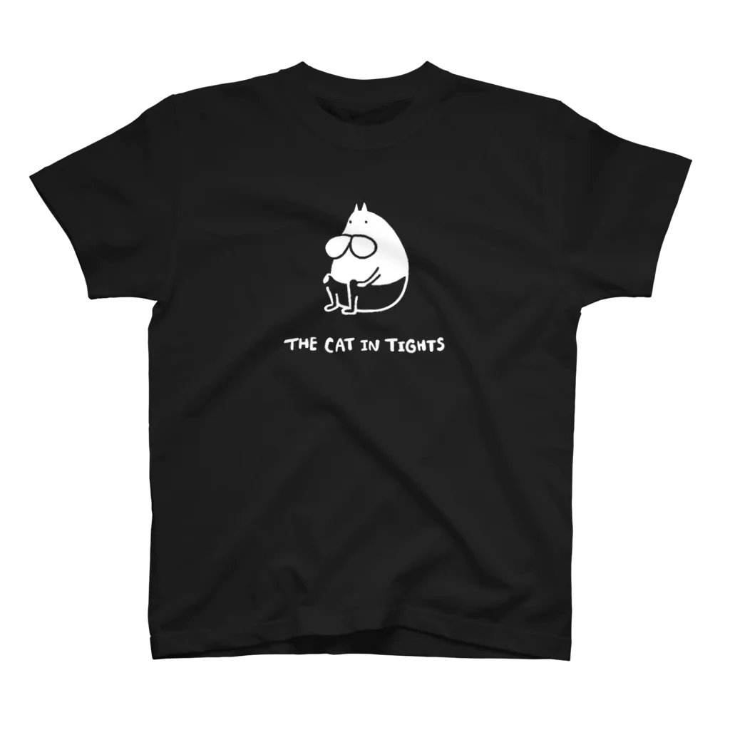 くらきち ONLINE SHOPのねこタイツ おすわり Regular Fit T-Shirt