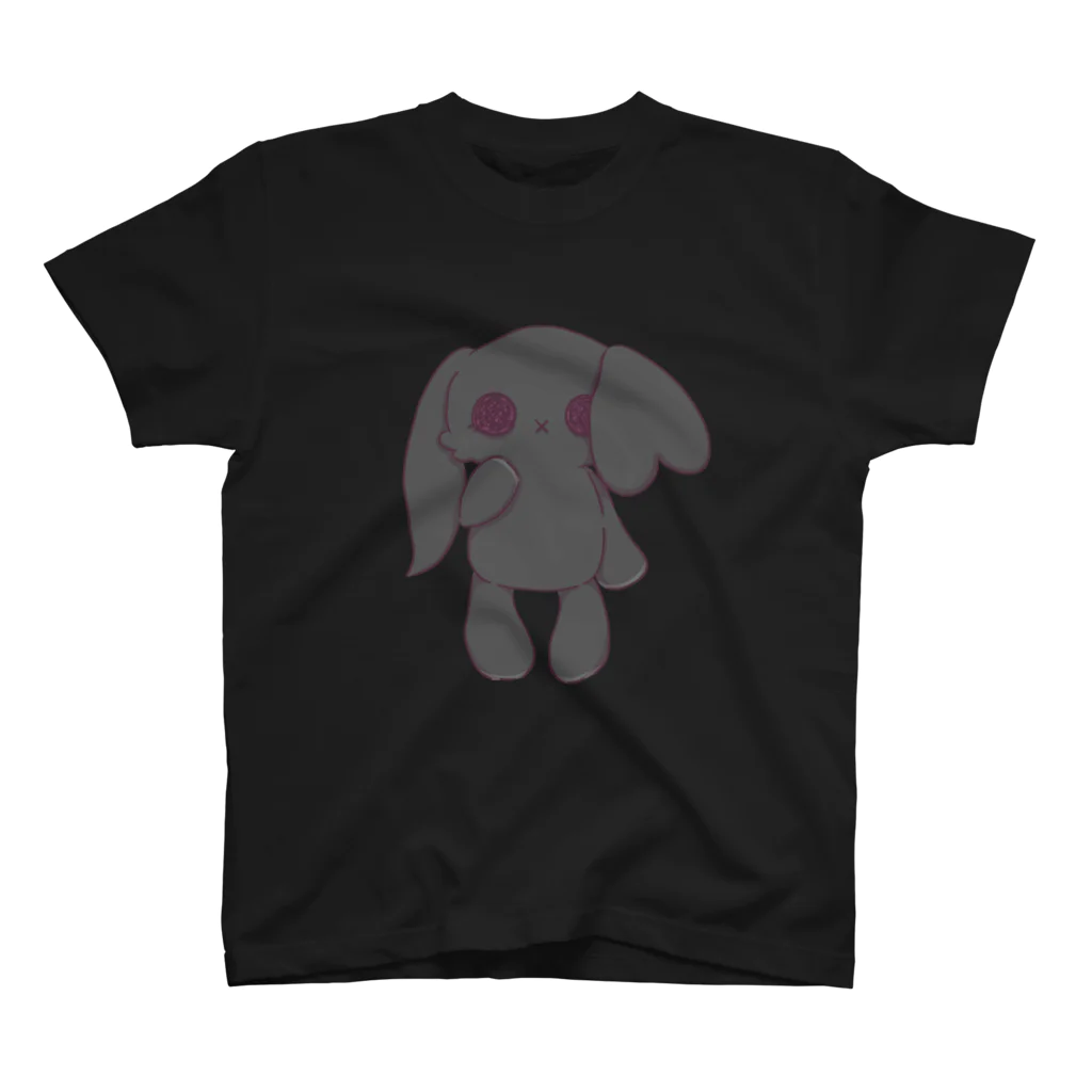 黒うさぎ屋 アイリスのアイリスちゃんのうたっち スタンダードTシャツ