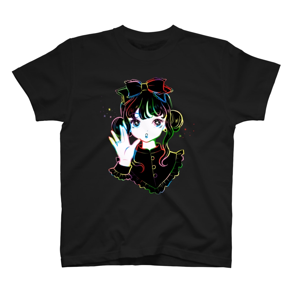 虹色の線 おまけ星 Omakeboshi のスタンダードtシャツ通販 Suzuri スズリ