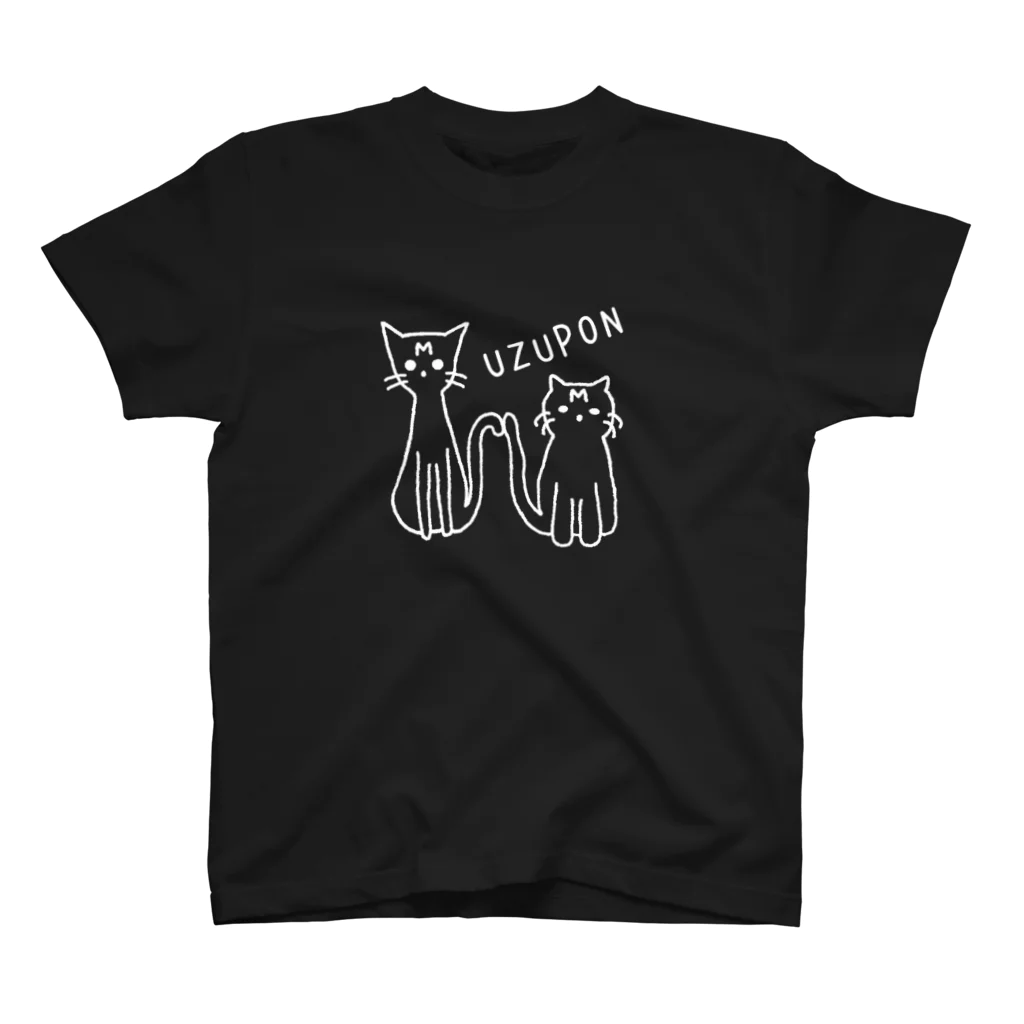 うずらねこしょっぷのうずぽん(白ライン) Regular Fit T-Shirt