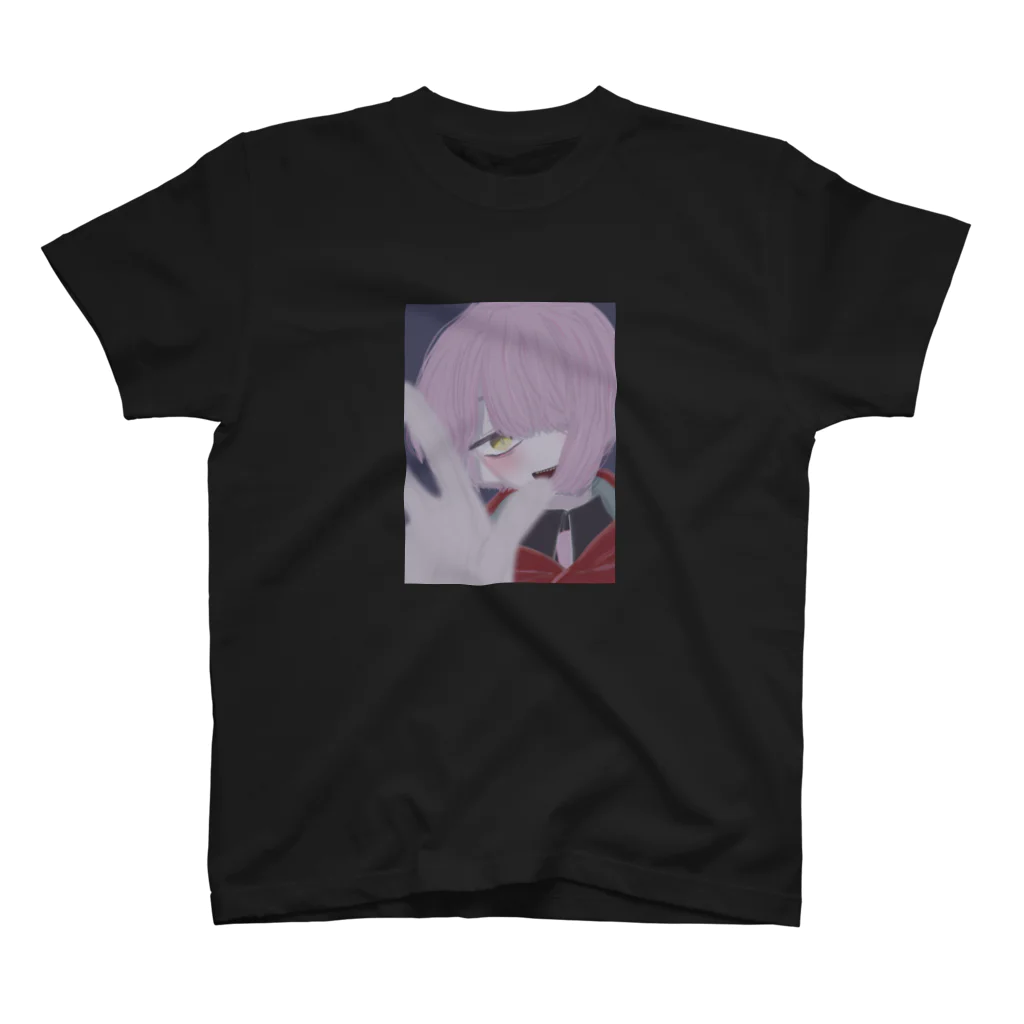 きつねきこゆくん(SYACHI)。のかわいいと言え スタンダードTシャツ