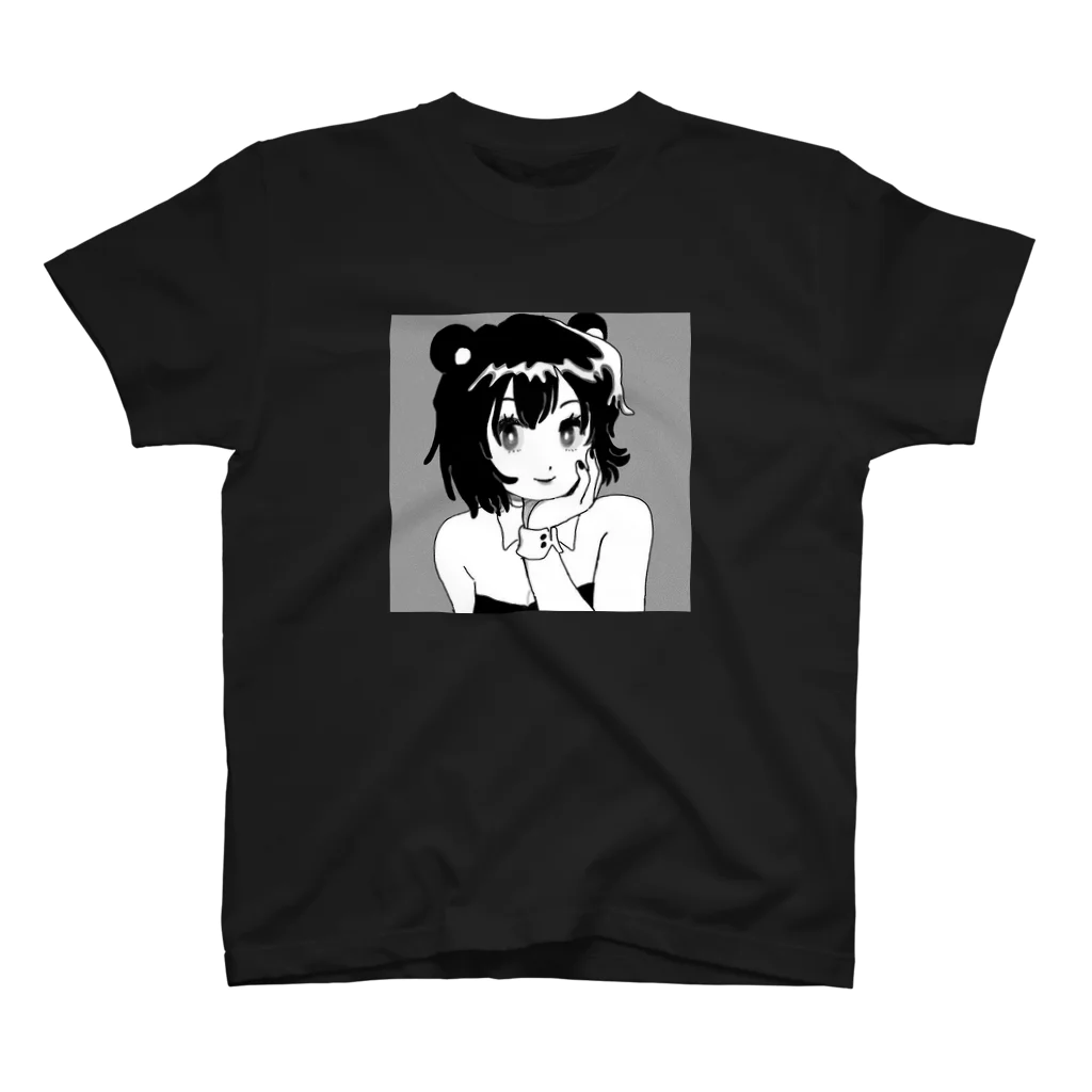 MARU AKARIのくまガール2021ver スタンダードTシャツ